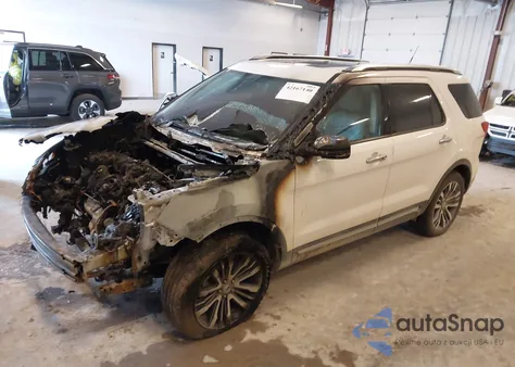 2019 Ford Explorer Platinum из США, поврежденный, VIN 1FM5K8HT3KGA95592